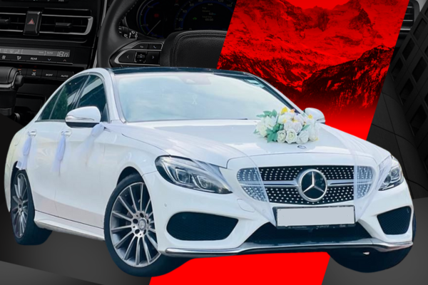 BENZ wedding car