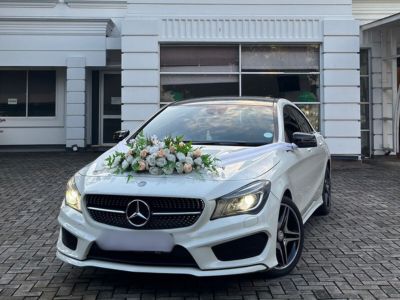 benz wedding car 1