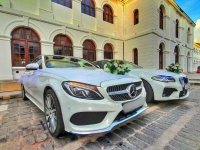 benz wedding car 6