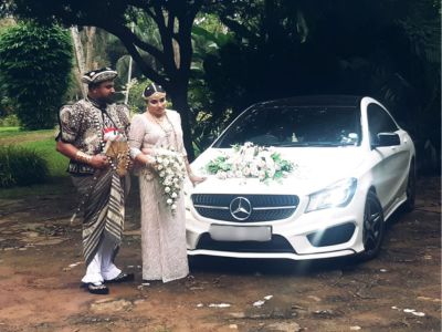 benz wedding car 7
