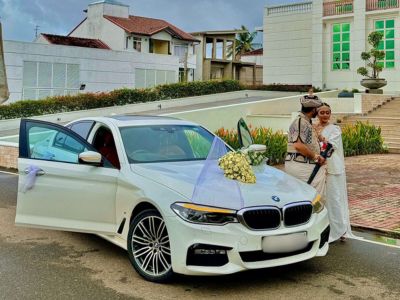 BMW wedding car 1