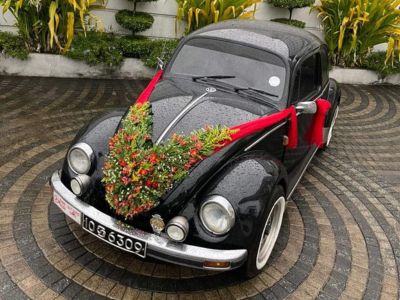Classic wedding car 6