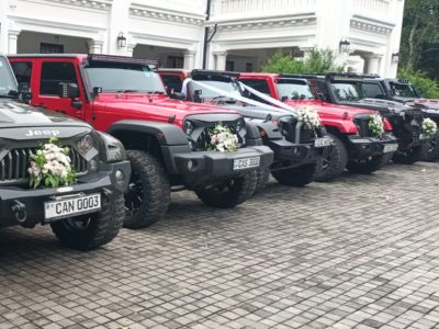 Wrangler Wedding Car 2