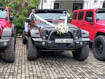 Wrangler Wedding Car 3